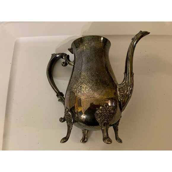 Silver plated FB Rogers‎ Silver Co Footed Coffee Tea Pot - Picture 9 of 10
